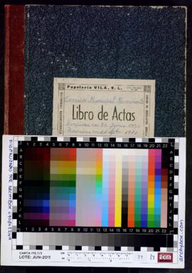 Llibre d'actes de Comissions informatives i especials (1970-1971)