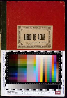 Llibre d'actes del Ple (1935-1936)