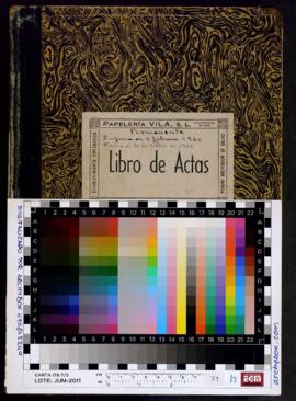 Llibre d'actes de Comissions informatives i especials (1960-1963)