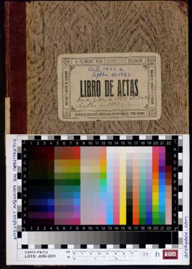 Llibre d'actes del Ple (1922-1923)