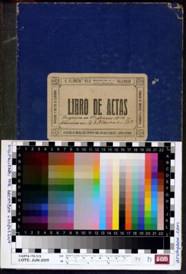 Llibre d'actes del Ple (1934-1935)